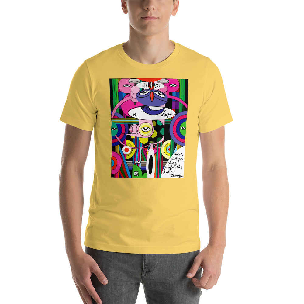 I HOPE - LEBO X DALEK - Lebo Short Sleve Unisex T-Shirt